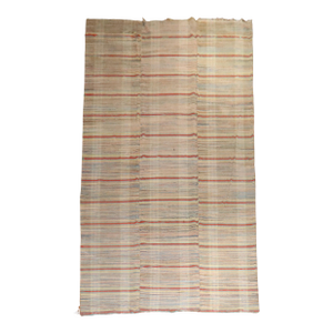 Large Antique American Rag Rug