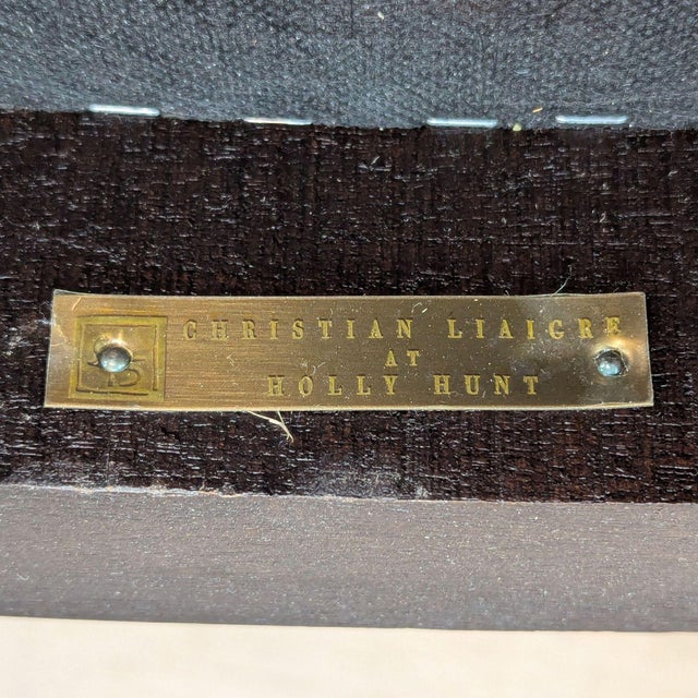 Set of 4 Holly Hunt/Christian Liaigre Harry Dining Chairs For Sale - Image 9 of 11