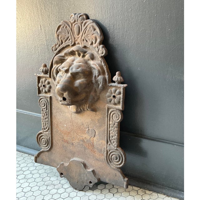 An exceptional piece of salvaged architectural art. Perfect for using to create a new fountain, hanging it as a unique...
