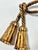 Metal Pair of Vintage Italian Gilt Rope Curtain Tiebacks With Tassels – Hollywood Regency Drapery Hardware, Window Decor For Sale - Image 7 of 8