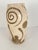 Contemporary Midcentury Handmade Stoneware Crackle Glaze Vase For Sale - Image 3 of 16