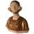Circa 1890 Royal Portrait Marble Gilt Bronze Bust of Dutch Queen Wilhelmina of the Netherlands - Sig For Sale - Image 9 of 9