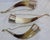 Midcentury Caucasian Silver Alloy Drinking Horns For Sale - Image 10 of 11