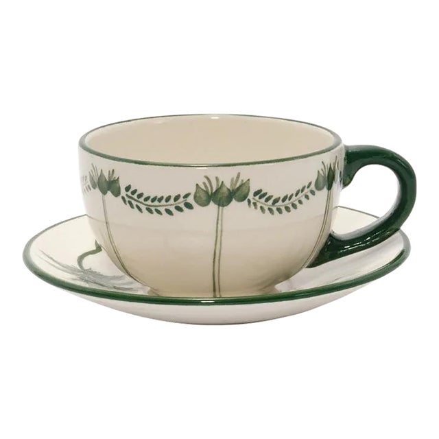 Johanna Ortiz Dark Jungle Katios Coffee Set, Set Of 2 For Sale