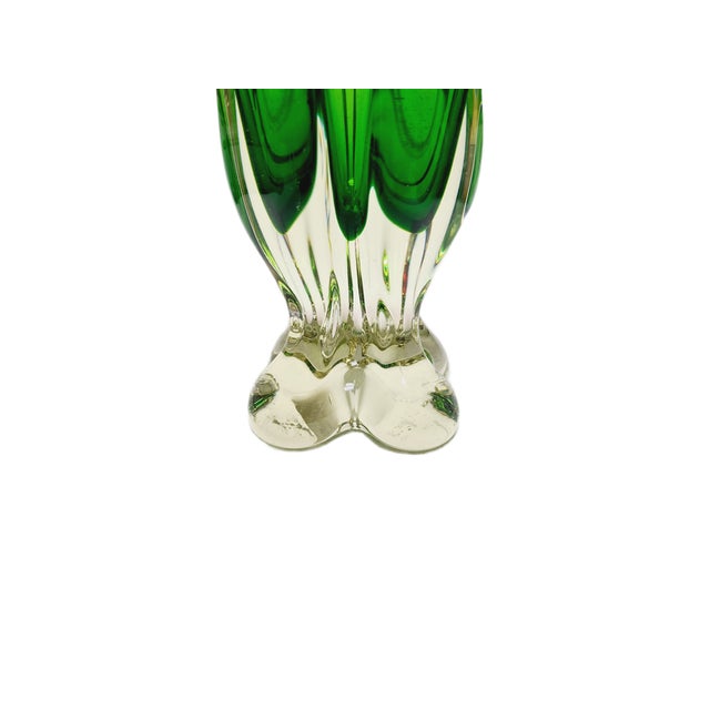 Vase by J. Hospodka for Chribska Glassworks, Former Czechoslovakia, 1960s For Sale - Image 9 of 18