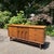 This walnut Broyhill Brasilia 9-drawer lowboy dresser feature sculpted cabinet doors and brass hardware the Brasilia...
