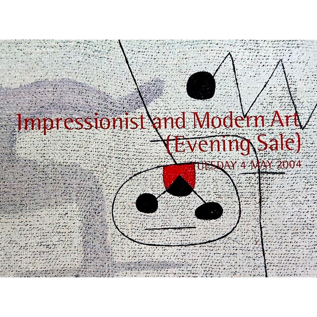2004 Christie's New York Impressionist and Modern Art (Evening Sale) 5/4/04 (Picasso, Monet) For Sale - Image 17 of 17