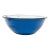 Vintage Blue Enamel Metal Mixing Bowls-A Pair For Sale