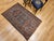 Antique Malayer Area Rug, Hand-Knotted Wool, Geometric Pattern, 4x6, Ivory & Navy For Sale - Image 10 of 18