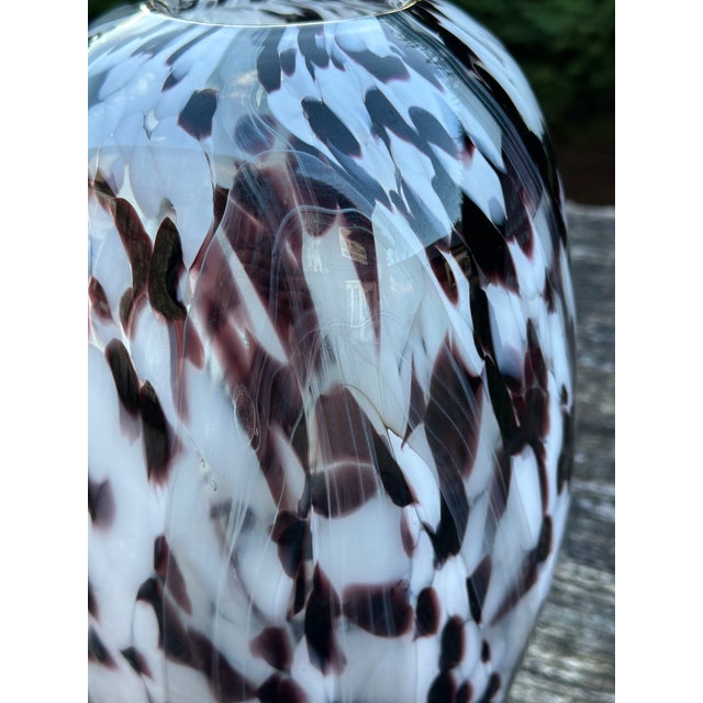 1980s Murano Glass Vase, 1980s For Sale - Image 5 of 12