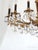 Brass Antique 12 Light Captivating Curvaceous Brass Cut Lead Crystal Chandelier ~ Rewired ~ Restored ~ Rejuvenated ~ Ready to Hang ~ For Sale - Image 8 of 12