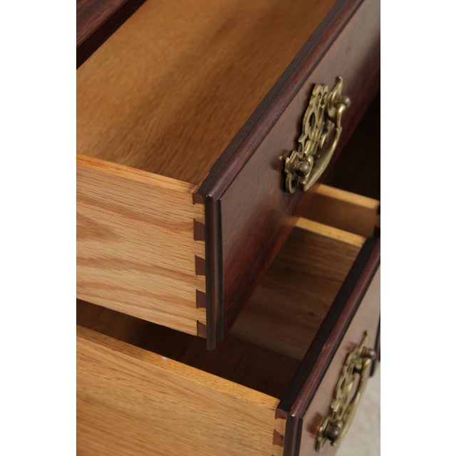 Council Craftsman Chippendale Mahogany Lowboy For Sale In Philadelphia - Image 6 of 14