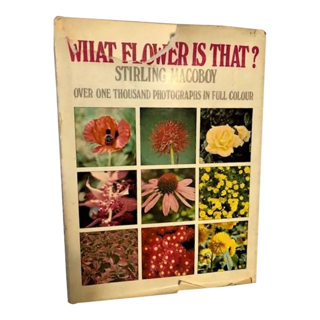 1971 What Flower Is That? Book By Stirling Macoboy For Sale