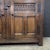 Wood 19th Century English Oak Carved Panel Jacobean 3 Door & 2 Drawer Court Cupboard With Bulbous Supports For Sale - Image 7 of 18