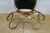 Antique French Napoleon III Gilt Brass Table Top Perfume Vanity Set & Mirror 10" For Sale - Image 18 of 18