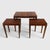 Gold Afromosia Teak Nesting Tables by Richard Hornby for Fyne Ladye, 1960s, Set of 3 For Sale - Image 8 of 8