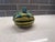 Vintage Italian Majolica Melon Tureen With Lid Hand Painted Ceramic Bowl For Sale - Image 4 of 5