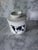Farmhouse modern ceramic butter bell featuring a charming black and white Hostein cow. Butter is placed in perforated top...