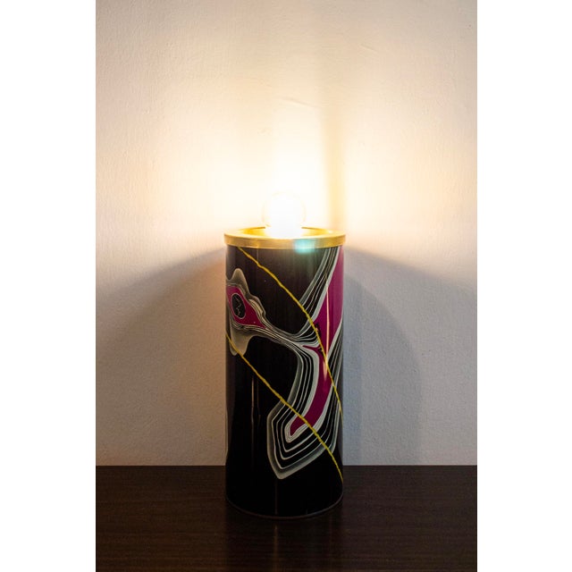 Table lamp in silk-screened aluminium. Sempronio model Archizoom Associati Designers Producer Poltronova Year 1968 I have...