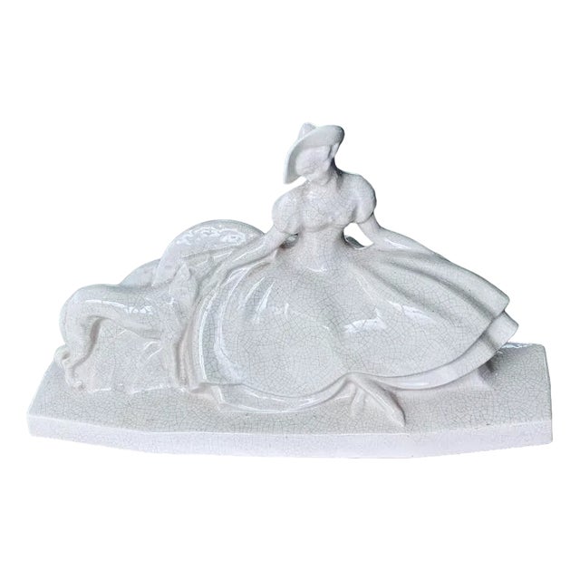 Figurative Sculpture by Lejan, 1920s For Sale