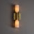 1960s Neuhaus Leuchten Glass and Brass Sconces by Rolf Krueger - a Pair For Sale - Image 17 of 18