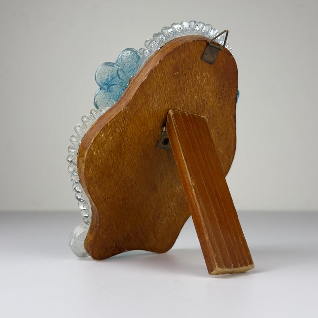 Murano Glass Mirror, Italy, 1950s For Sale - Image 4 of 18