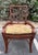 Chinoiserie Vintage Fretwork Rattan Dining Chairs With Tropical Cushions, Set of 6 For Sale - Image 3 of 10