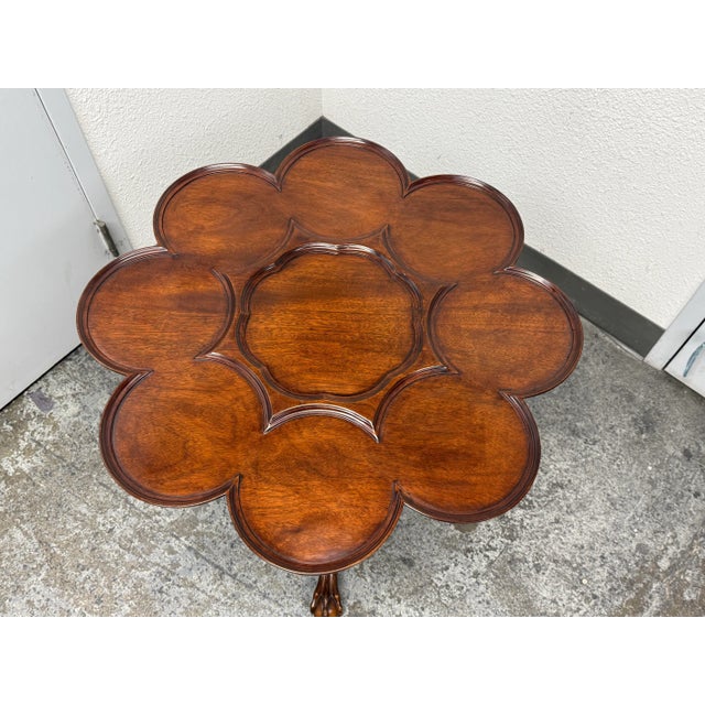 Brown George III Style Mahogany Tilt-Top Supper Table For Sale - Image 8 of 12