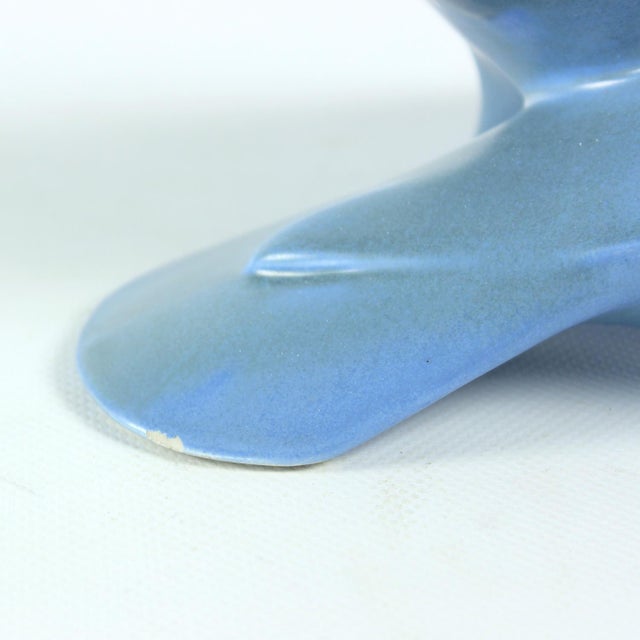 Ceramic Sculpture of Two Blue Doves from Keramia, 1960s For Sale - Image 7 of 16