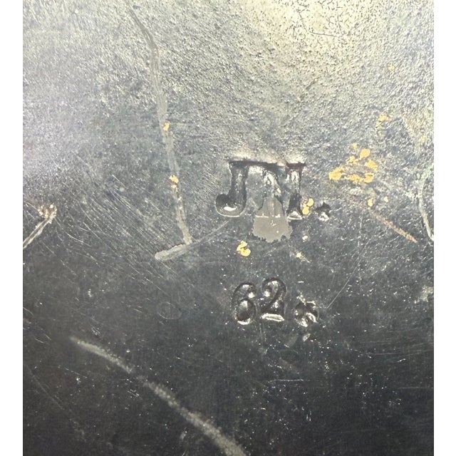 Black Antique 19th Century j.m. Buccaneer Rubens Terracotta Pottery Relief Wall Plate For Sale - Image 8 of 10