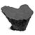 Contemporary Black Natural Form Stump Side Table / Stool For Sale - Image 3 of 5