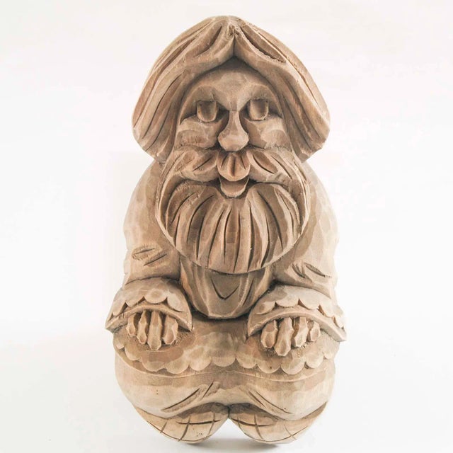 Old wooden sculptures in wood birch the first of 900 representatives mythological figure magic forest russian second old...