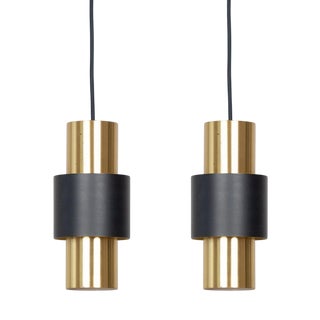 Etna Lamps by Jo Hammerborg for Fog Og Morup,1960, Set of 2 For Sale