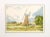 English English Vintage Billingford Mill Watercolor For Sale - Image 3 of 4