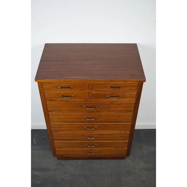 Antique Dutch Mahogany Dentist Cabinet, 1930s For Sale - Image 11 of 17