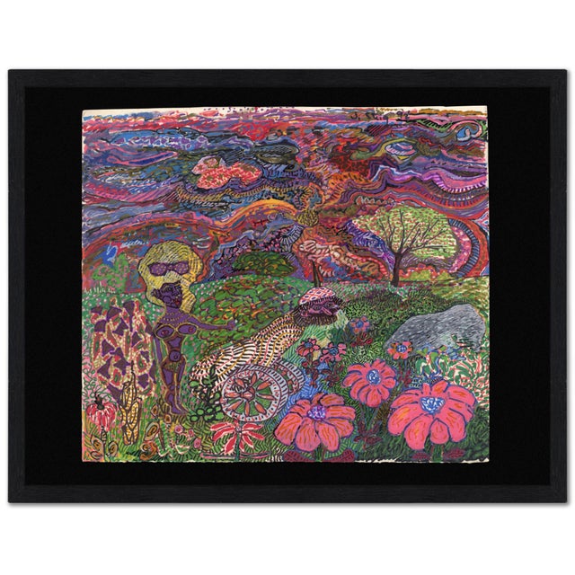 Jeremy Steig, Figurative Composition, 1992, Mixed Media Drawing For Sale - Image 6 of 6