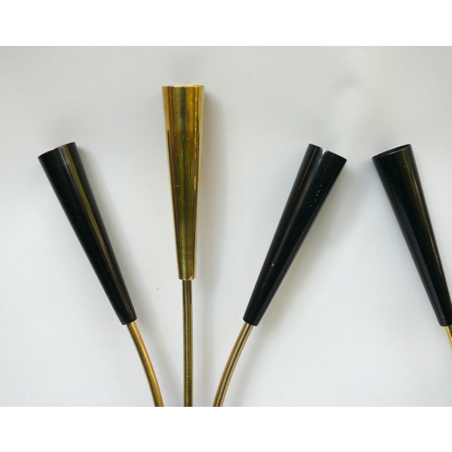 Wall Lights in the style of Stilnovo, 1950s, Set of 3 For Sale - Image 11 of 18