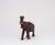 A charming example of 1960s sculptural craftsmanship, this compact elephant figure captivates with its flowing lines and...