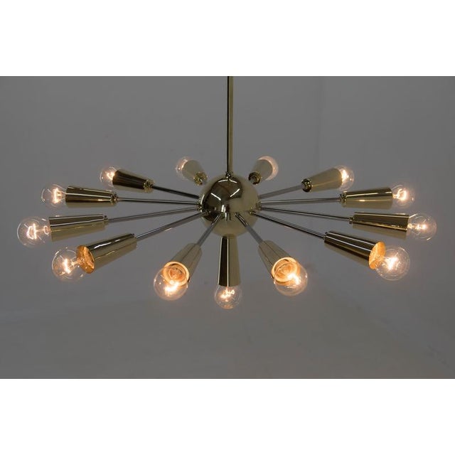 Space Age Sputnik Chandelier, 1960s For Sale - Image 13 of 14
