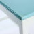 Turquoise Czechoslovak White & Turquoise Wooden Farm Table, 1950s For Sale - Image 8 of 12