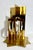 1970s Menashe Kadishman, Israeli Pop Art Abstract Cutout Trees Kinetic Gilt Sculpture Menashe Kadishman, c.1970's For Sale - Image 5 of 18