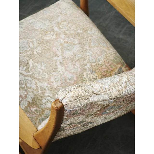 Boomerang Rocking Chair attributed to Holger Georg Jensen, Denmark, 1960s For Sale - Image 6 of 15