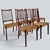 Arne hovmand-olsen mk200 dining chairs | set of 6 danish mid-century teak & paper cord chairs an exceptional set of six...