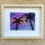 Contemporary Contemporary Fiber Art Palm Trees Skyscape Set With Haiku by Paula Darnell For Sale - Image 3 of 8