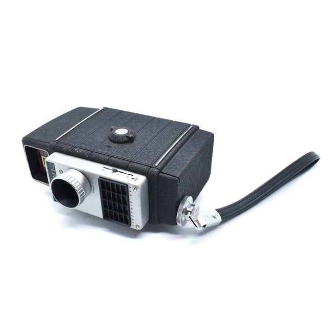 Metal Vintage Bell & Howell Electric Eye 8mm Movie Camera Model Bj Serial Usa For Sale - Image 7 of 9