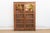 Wood Antique Colonial Veranda Teak Glass Cabinet For Sale - Image 7 of 7