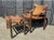 Set of Vintage Hungarian Safari Chair and Ottoman by Arne Norell, 1970 For Sale - Image 6 of 12