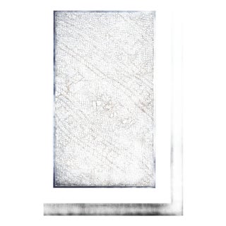 Framed Large Pre-Columbian Gauze Textile Panel Chancay Culture For Sale