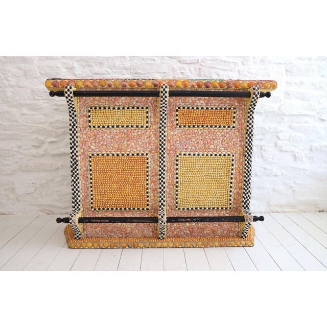 20th Century Grotto Shell Bar and Stools, 1950s, Set of 3 For Sale - Image 15 of 16