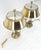 Pair of Unusual Brass Shades Brass Bases Bouillotte Table Lamps MINT! For Sale - Image 15 of 15